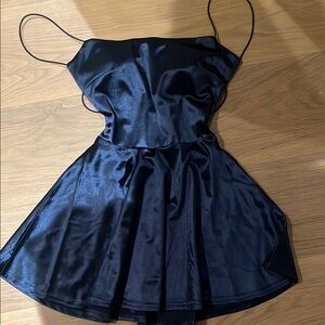 Lucy in the Sky Black Mini Dress